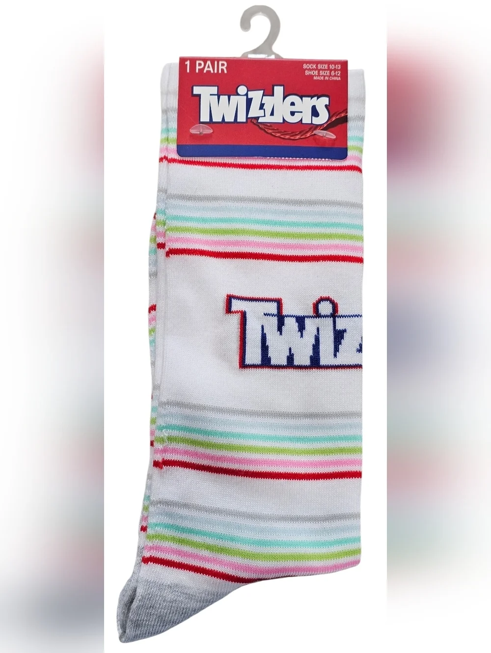 Men's Novelty Socks, Twizzlers And Charms Blow Pops, New